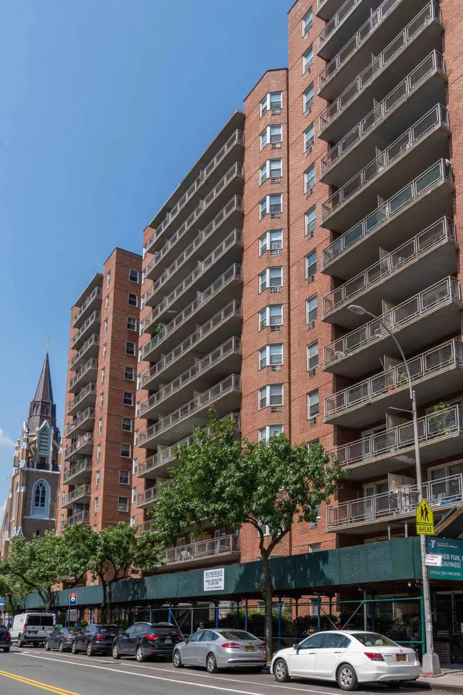 Residential building exterior